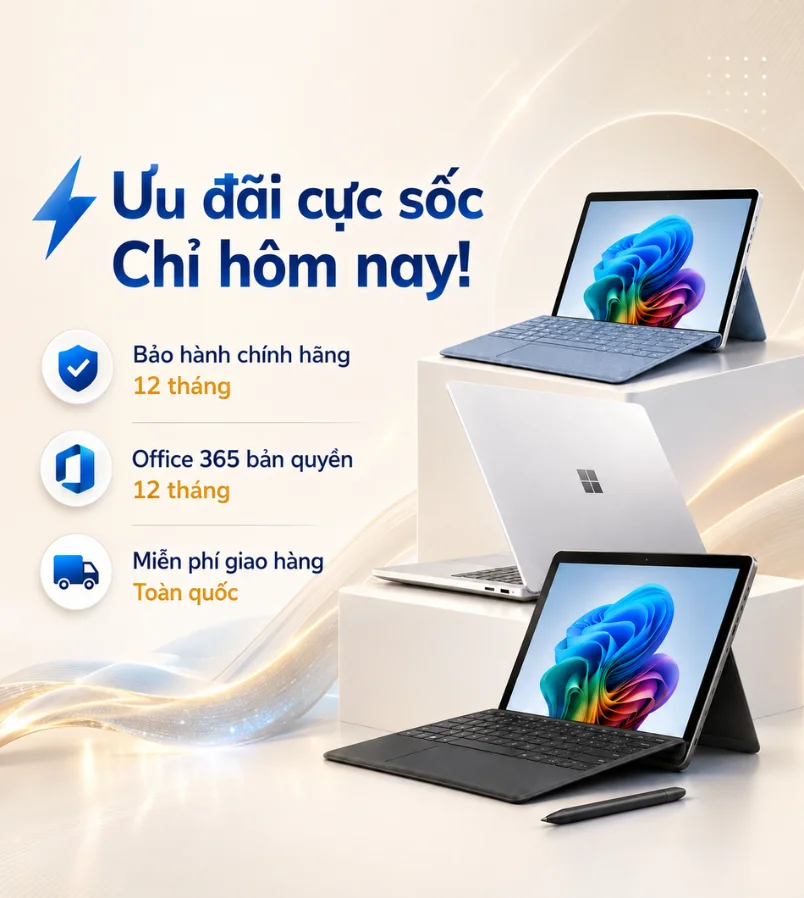 aBanner ưu đãi Surface