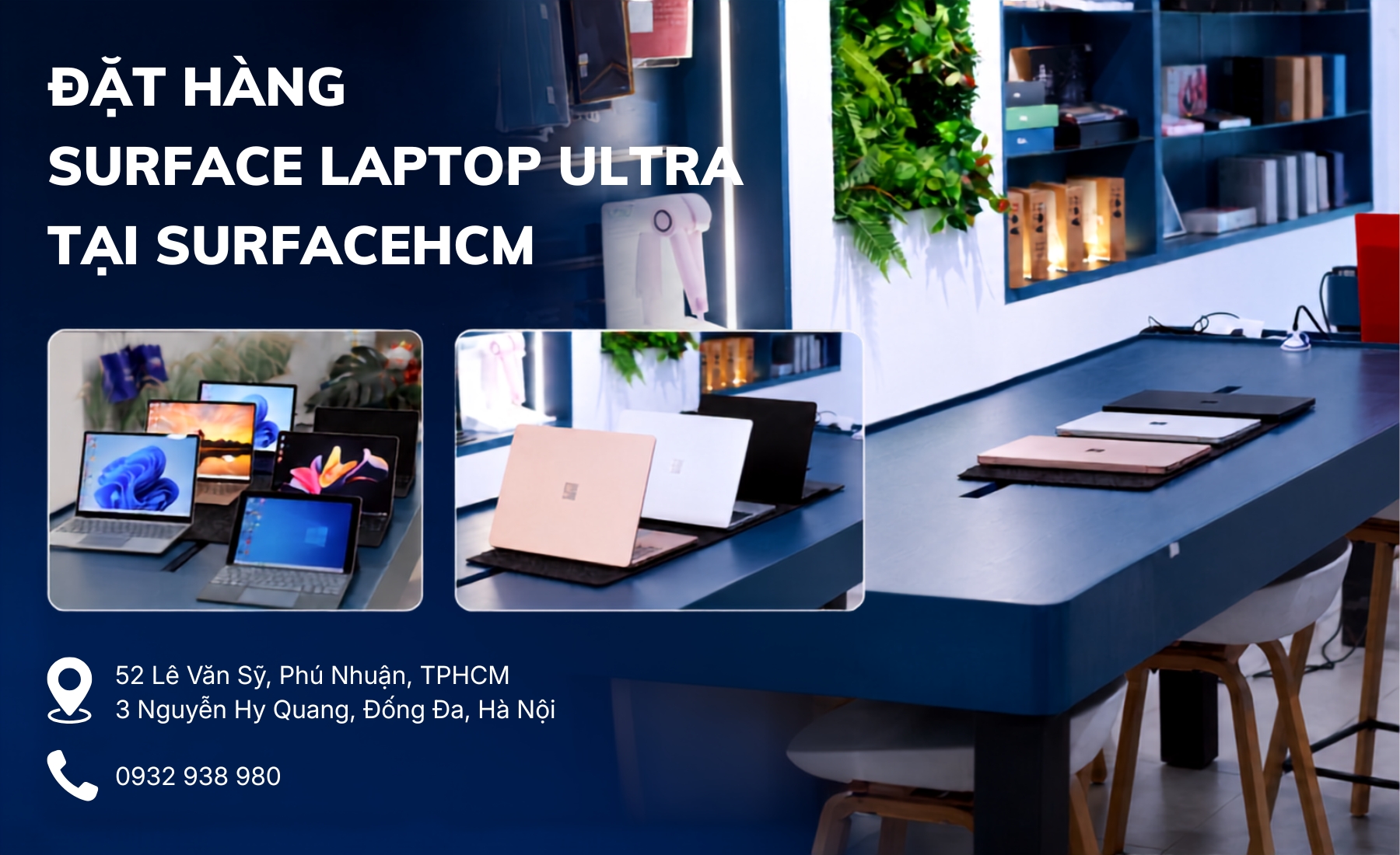 Đặt Hàng Surface Laptop Ultra Chính Hãng Tại SurfaceHCM