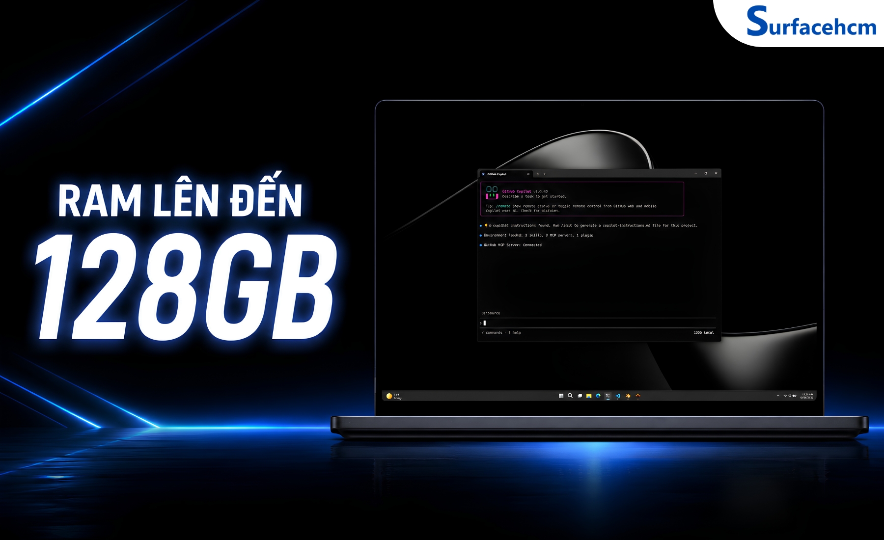 RAM Hợp Nhất Lên Đến 128GB