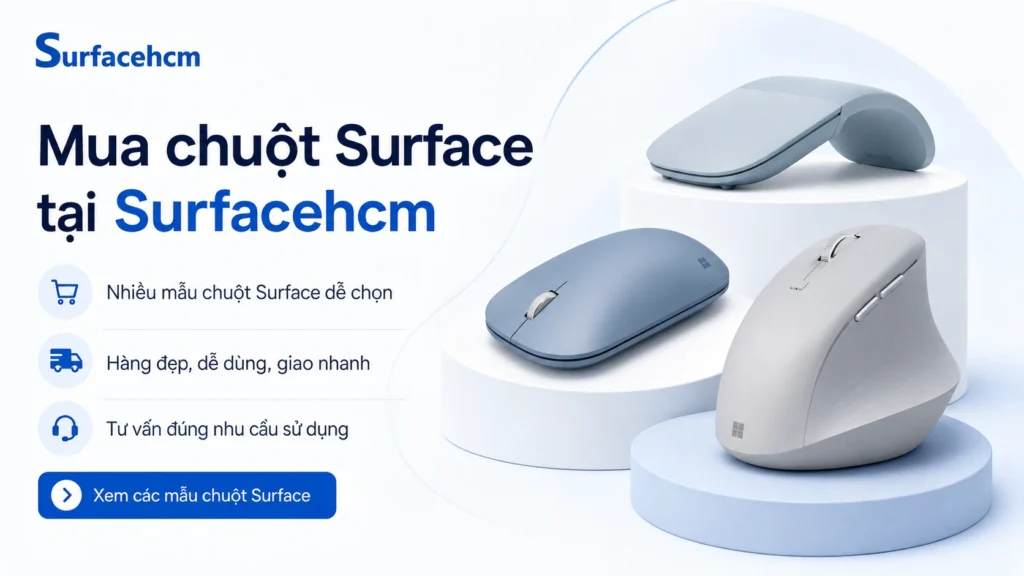 Mua chuột Surface tại Surfacehcm