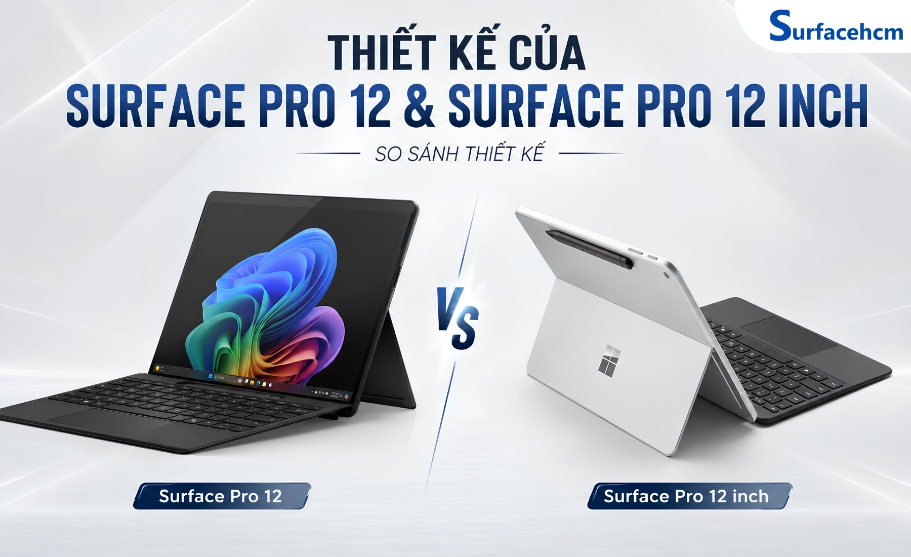 Thiết Kế Surface Pro 12 Inch Và Surface Pro 12