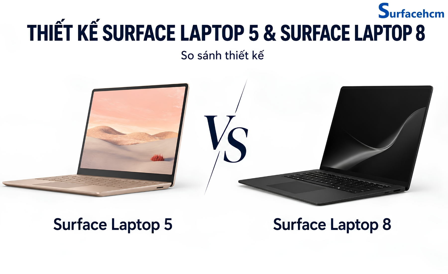 Tổng Quan Về Thiết Kế Của Laptop 5 Và Laptop 8