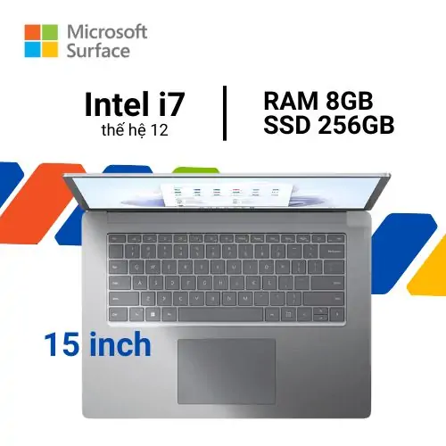 Surface Laptop 5 i7 8gb 256GB platinum