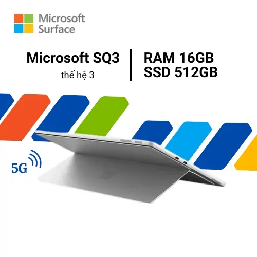 Surface Pro 9 5G chip SQ3 16GB 512GB