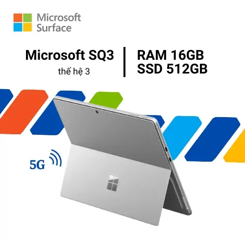 Surface Pro 9 5G SQ3 Ram 16GB 512GB