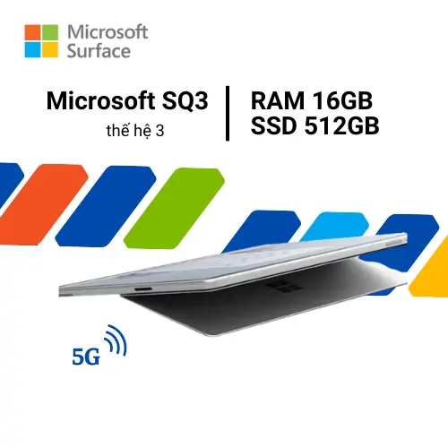 Surface Pro 9 5G SQ3 16GB SSD 512GB