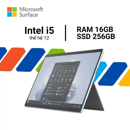 Surface Pro 9 I5 16GB 256GB chính hãng, trả góp 0%