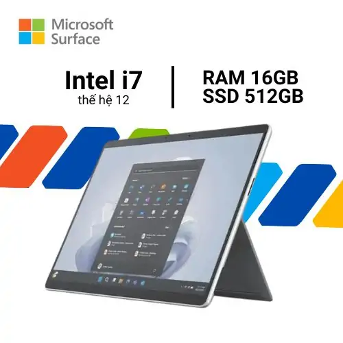 surface pro 9 i7 16gb 512gb màu platinum