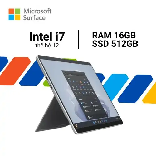 surface pro 9 i7 16gb 512gb màu platinum