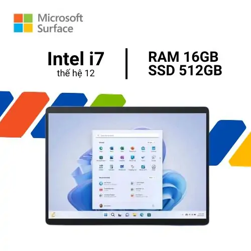 surface pro 9 i7 16gb 512gb màu sapphire