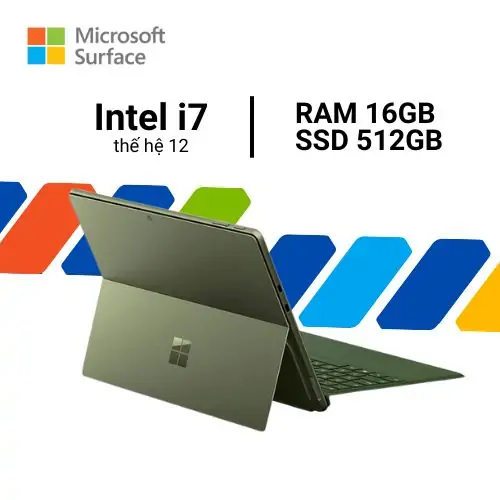 surface pro 9 i7 16gb 512gb màu forest