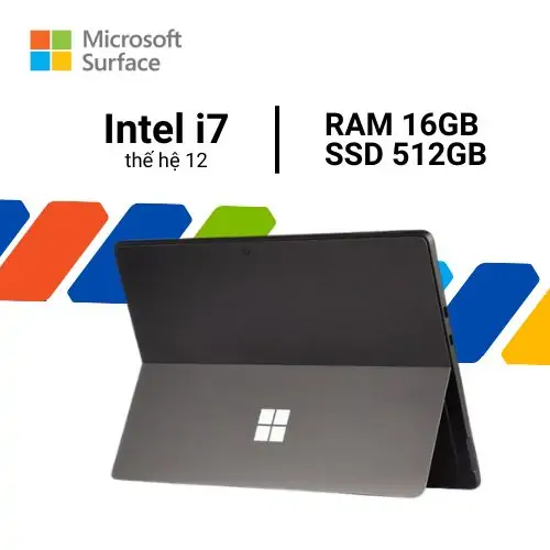 Surface Pro 9 I7 16GB 512GB chính hãng, trả góp 0%
