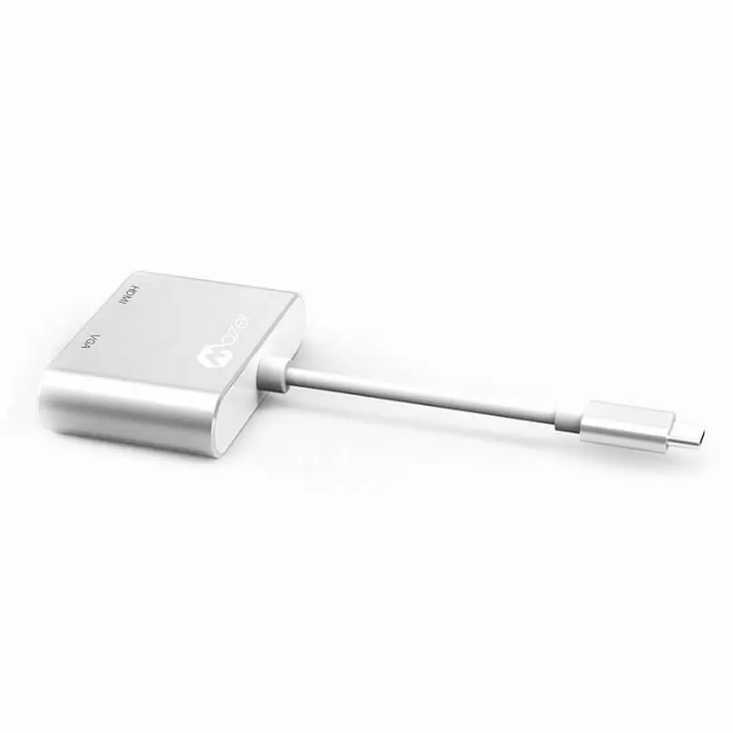 Hub chuyển đổi Mazer Mini Displayport to HDMI + VGA