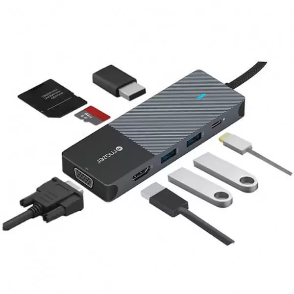 Hub chuyển đổi Mazer Multimedia Pro 8-in-1