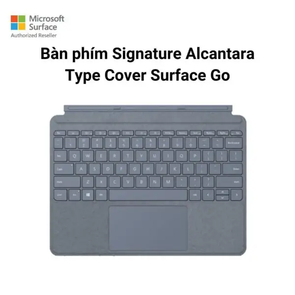 Bàn phím Signature Alcantara Type Cover Surface Go Ice Blue