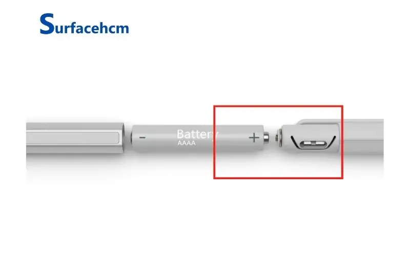 thay pin cho Surface Pen
