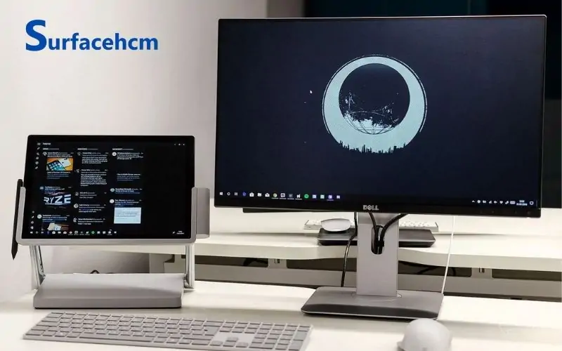 Cách điều khiển Surface và màn hình kết nối