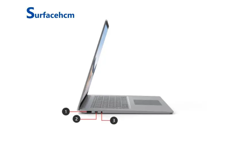 Cổng kết nối của Surface Laptop 4