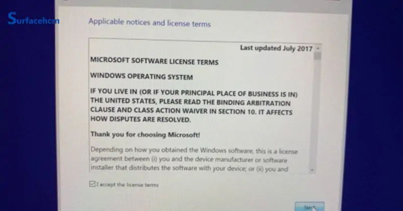 Hướng dẫn cài win 10 cho surface