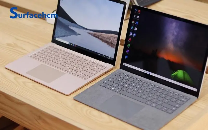 Thiết kế Surface Laptop 4 và Surface Laptop 3 