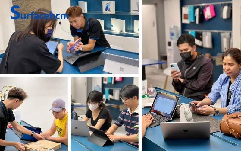 Hình ảnh khách hàng tin chọn Surfacehcm