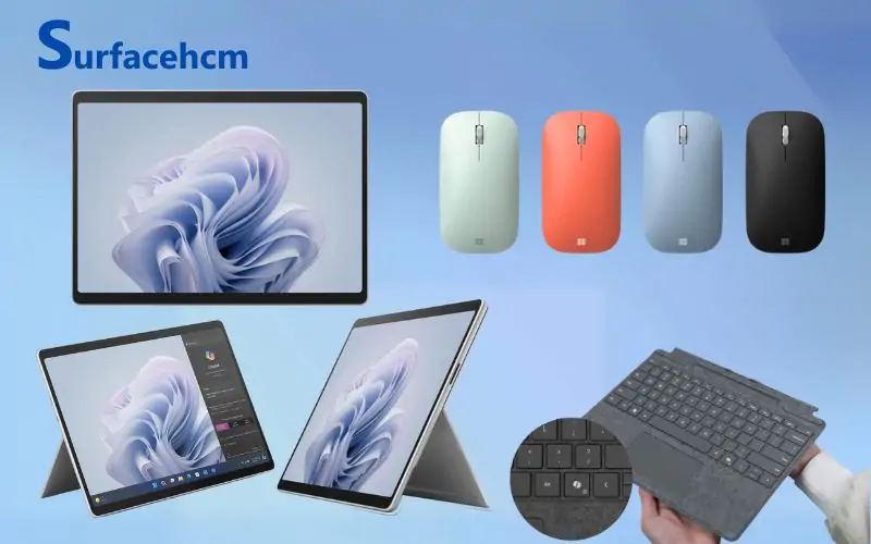 Phụ kiện Surface Pro 10 Intel Ultra 5 135U 8GB 256GB cần dùng