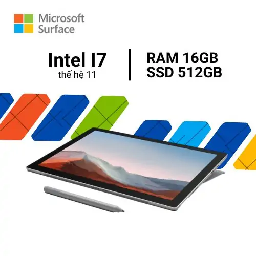 Surface Pro 7 Plus I7 ram 16GB ssd 512GB