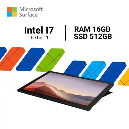 Surface Pro 7 Plus I7/Ram 16GB/SSD 512GB