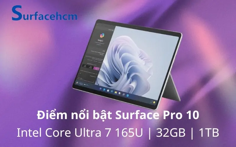 Surface Pro 10 Ultra 7 165U/32GB/1TB
