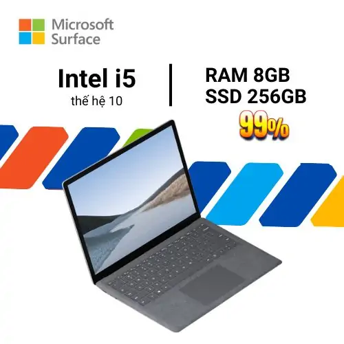 Surface Laptop 3 I5 8GB 256GB cũ