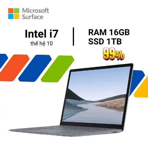 Surface Laptop 3 I7 16GB 1TB cũ