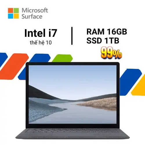 Surface Laptop 3 I7 16GB 1TB cũ