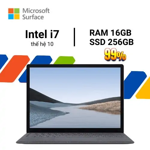 Surface Laptop 3 I7 16GB 256GB cũ