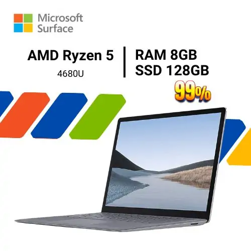 Surface Laptop 4 AMD Ryzen 5 8GB 128GB cũ