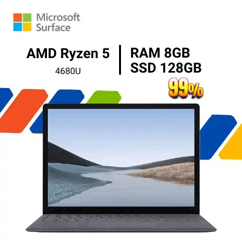 Surface Laptop 4 AMD Ryzen 5 8GB 128GB cũ