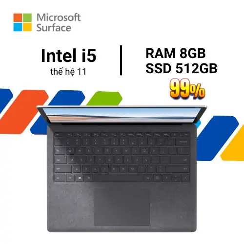 Surface Laptop 4 I5 8GB 512GB cũ