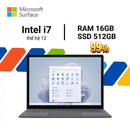 Surface Laptop 5 I7 16GB 512GB cũ