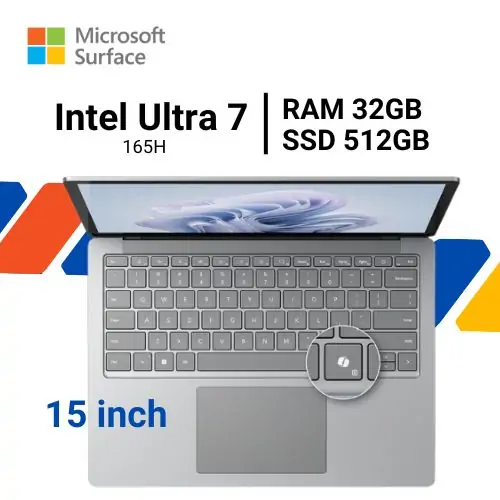 Surface Laptop 6 Intel Ultra 7 165H 32GB 512GB 15"