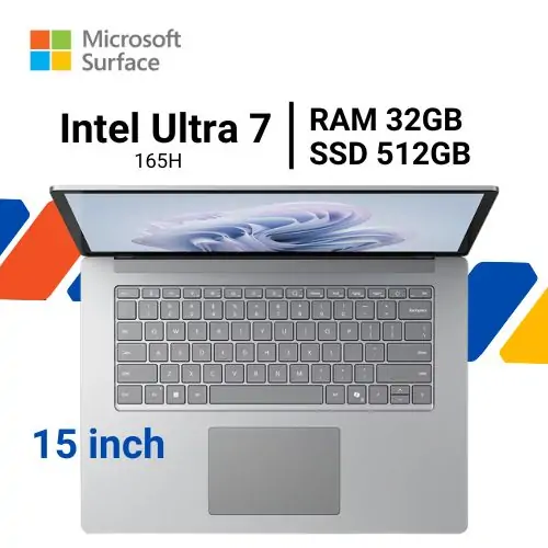 Surface Laptop 6 Intel Ultra 7 165H 32GB 512GB 15"