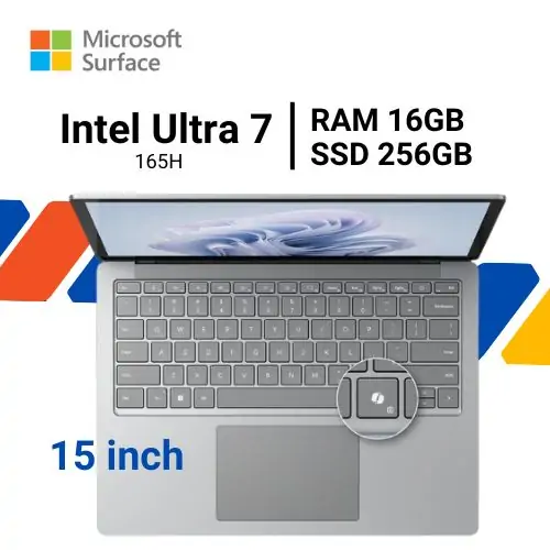 Surface Laptop 6 Intel Ultra 7 165H 16GB 256GB 15"