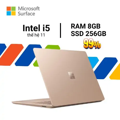 Surface Laptop Go 2 i5 8GB 256GB cũ sandstone