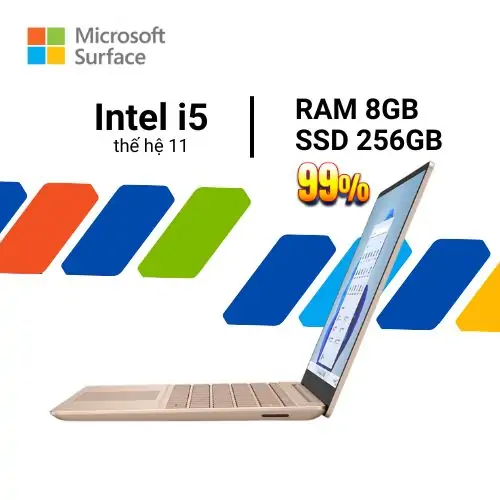 Surface Laptop Go 2 i5 8GB 256GB cũ sandstone