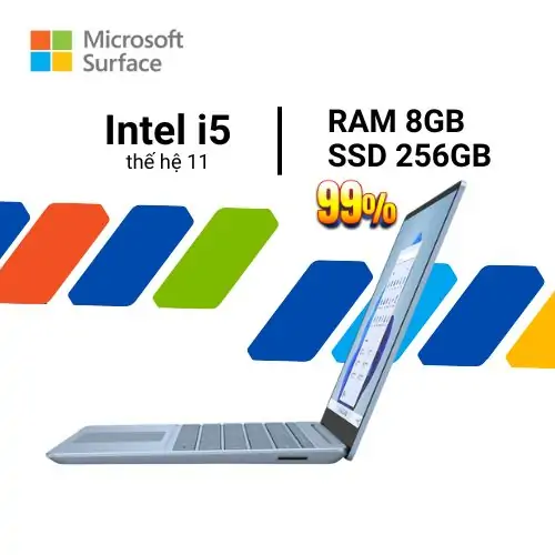 Surface Laptop Go 2 i5 8GB 256GB cũ ice blue