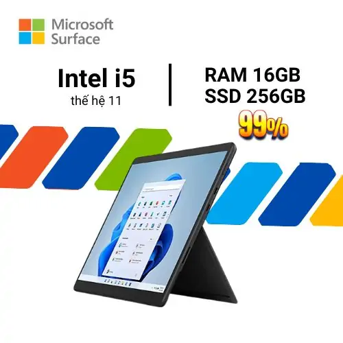 Surface Pro 8 I5 16GB 256GB cũ