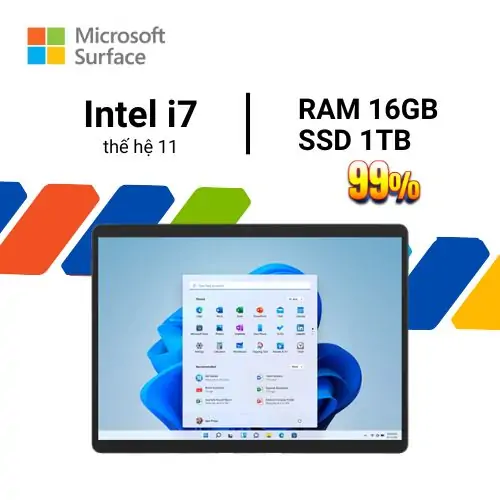 Surface Pro 8 I7 16GB 1TB cũ