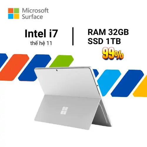Surface Pro 8 I7 32GB 1TB cũ