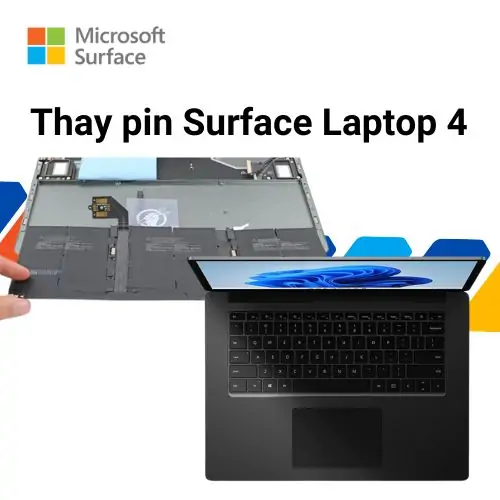 Thay pin Surface Laptop 4