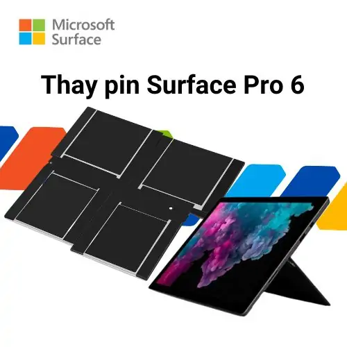 Thay pin Surface Pro 6