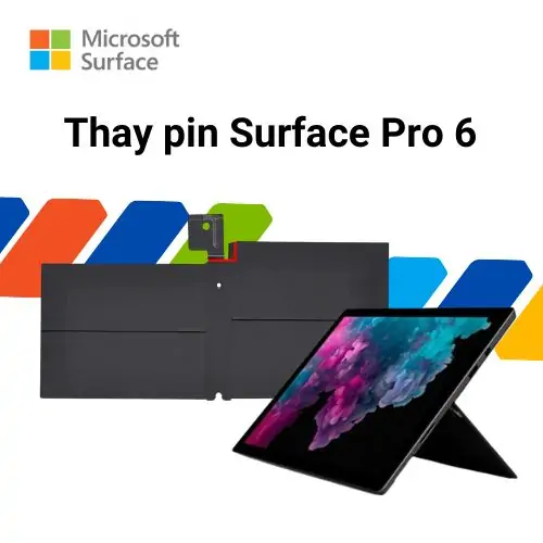 Thay pin Surface Pro 6