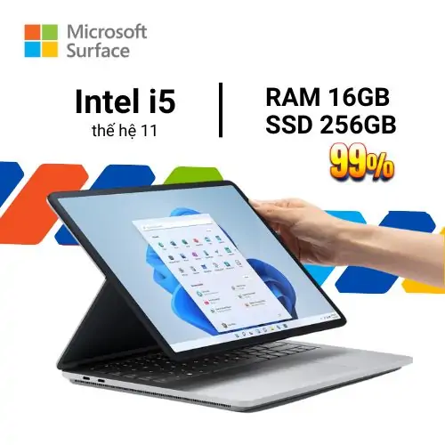 Surface Laptop Studio 1 I5 16GB 256GB cũ